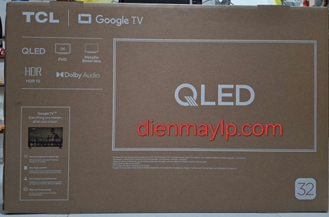 Google Tivi QLED TCL Full HD 32 inch 32S5K