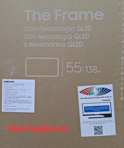 Smart Tivi Khung Tranh The Frame QLED Samsung 4K 55 Inch QA55LS03F