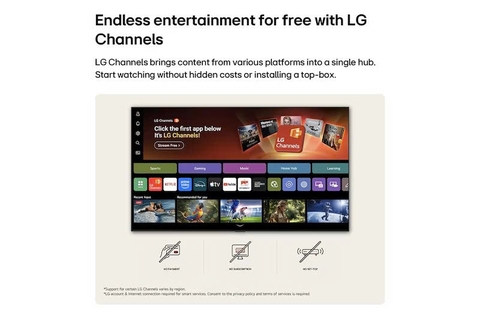 Smart Tivi LG AI 4K 85 Inch 85NU855BPSA