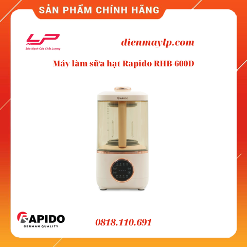Máy làm sữa hạt Rapido RHB-600D