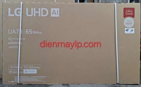 Smart Tivi LG AI 4K 65 Inch 65UA7350PSB