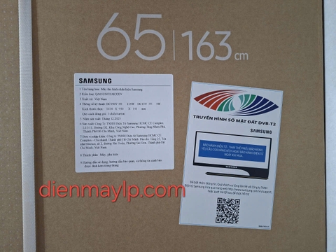 Smart Tivi Khung Tranh The Frame QLED Samsung 4K 65 Inch QA65LS03F