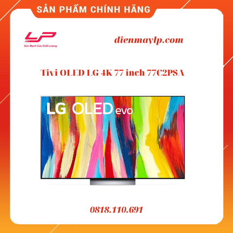 Smart Tivi OLED LG 4K 77 inch OLED77C2PSA