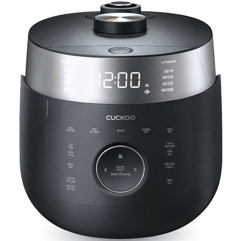Nồi cơm áp suất cao tần Cuckoo 1.08 lít CRP-LHTR0609F/BKSIVNCV