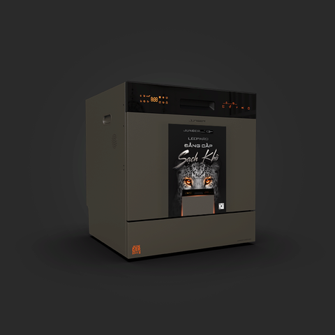 Máy rửa bát Junger Leopard DWJ-133-MS