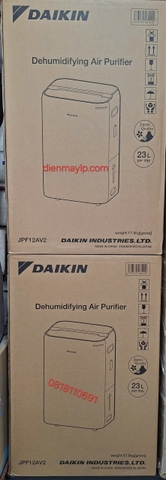 Máy hút ẩm và lọc không khí Daikin JPF12AV2