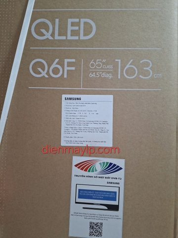 Smart Tivi QLED Samsung 4K 65 inch QA65Q6FA