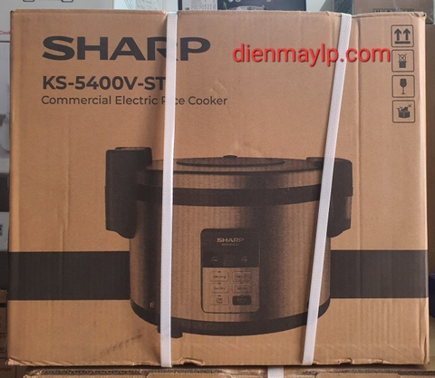 Nồi cơm điện tử công nghiệp Sharp 5.4 lít KS-5400V-ST