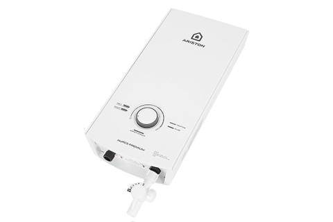 Máy nước nóng trực tiếp Ariston AURES PREMIUM  4.5P IVORY ( Có bơm)