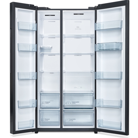 Tủ lạnh Hitachi Inverter Side by Side 656 lít HRSN9713ESMGWVN