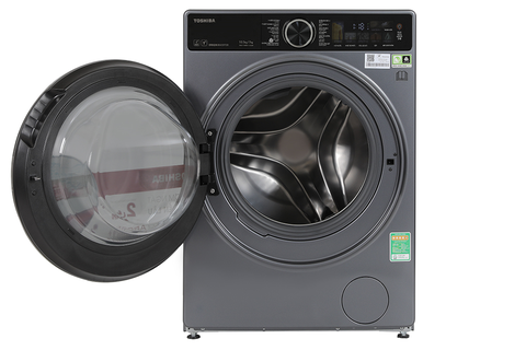 Máy giặt sấy Toshiba Inverter giặt 10,5 kg - sấy 7 kg TWD-T25BZU115MWV(MG)
