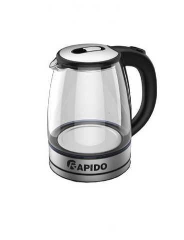 BÌNH ĐUN SIÊU TỐC THỦY TINH RAPIDO RK1818 1.8L