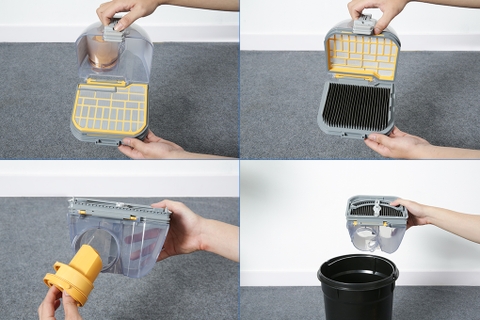 Máy hút bụi dạng hộp Hitachi CV-SU22V RC