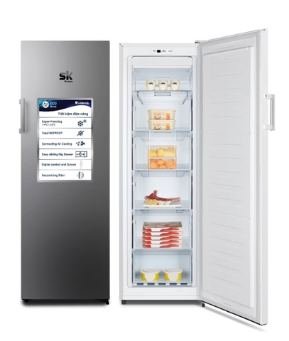 Tủ Đông Đứng SUMIKURA 210 Lít SKFU-218HSN Không Đóng Tuyết