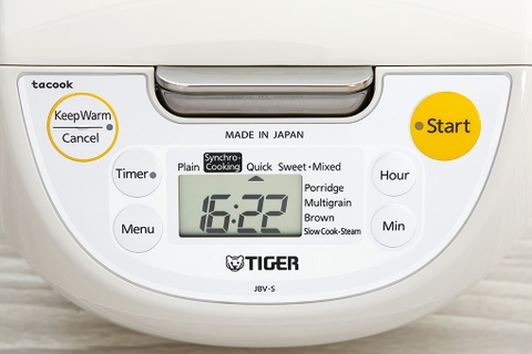 Nồi cơm điện tử Tiger 1.8 lít JBV-S18W