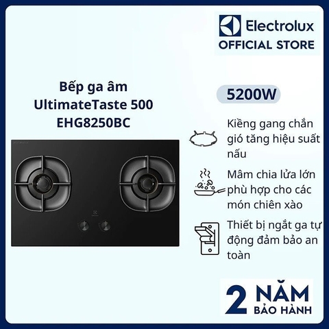 Bếp ga âm Electrolux EHG8250BC