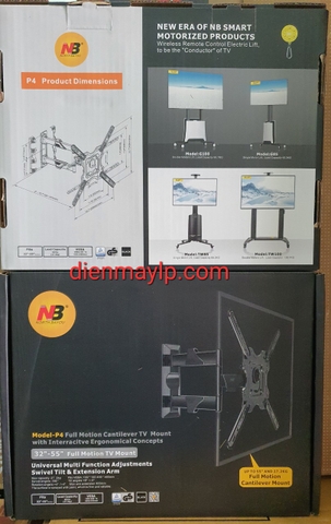 Khung treo Tivi North Bayou NB-P4 (32" - 55")