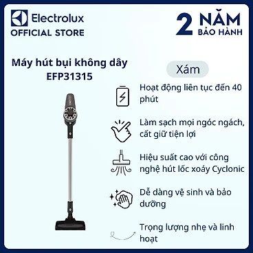 Máy hút bụi không dây Electrolux EFP31315