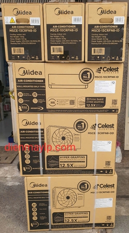 Máy Lạnh Midea 1.5hp Inverter MSCE-13CRFN8