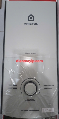 Máy nước nóng trực tiếp Ariston AURES PREMIUM  4.5P IVORY ( Có bơm)