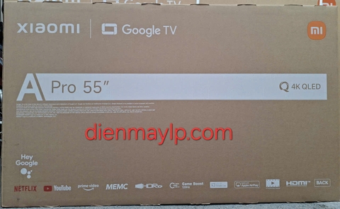 Google Tivi Xiaomi A Pro QLED 4K 55 inch L55MB-APSEA 2026