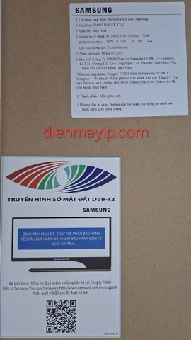 Smart Tivi Samsung 4K 65 Inch UA65U8500F