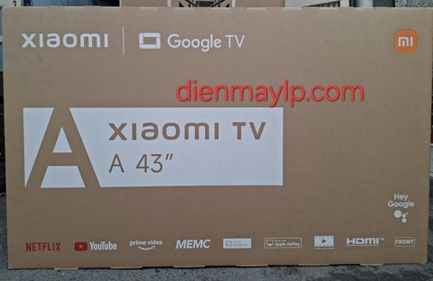 Google Tivi Xiaomi A 4K 43 inch L43MB-AUSEA 2026
