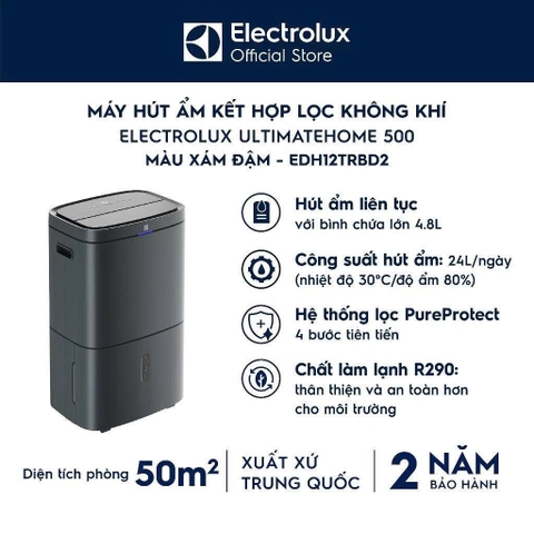 Máy hút ẩm Electrolux EDH12TRBD2