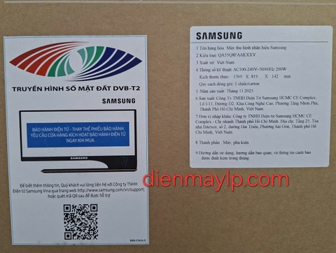 Smart Tivi QLED Samsung 4K 55 Inch QA55Q8FA