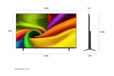 Smart Tivi LG AI 4K 85 Inch 85NU855BPSA