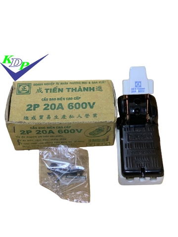Cầu dao 2 pha 20A Tiến Thành