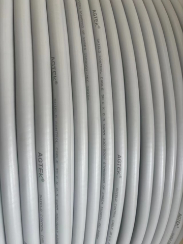 Có lưới 30x0.5 - Dây cáp điều khiển có lưới chống nhiễu RVV 30x0.5 AGTEK