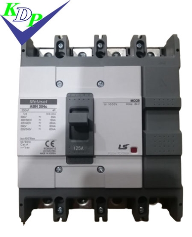 Attomat khối ABN 204C 4P 125A 30KA