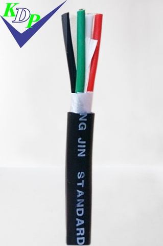 Cáp điều khiển 4x1.25mm không lưới Sangjin
