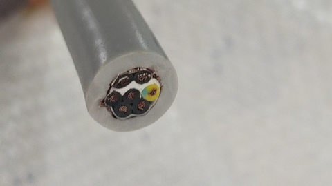 Có lưới 7x1.5 - Dây cáp điều khiển có lưới chống nhiễu RVV 7x1.5 AGTEK