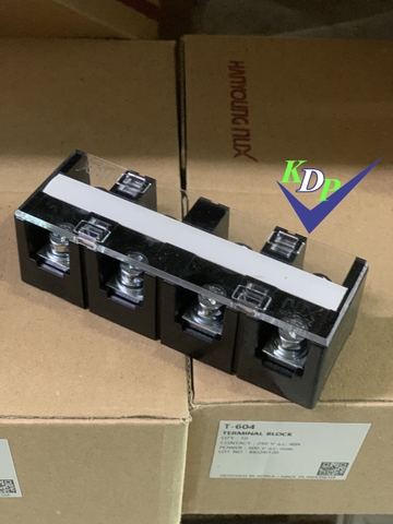 Cầu đấu Hanyoung HYT-604, 60A, 4 Cực