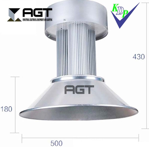 Đèn thả xưởng 150W  Cob 3 mắt  AGT-DXX-150