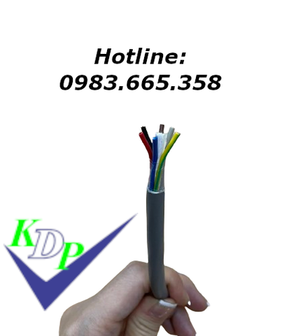 Không lưới 7x1.5 - Dây cáp điều khiển không lưới RVV 7x1.5 AGTEK