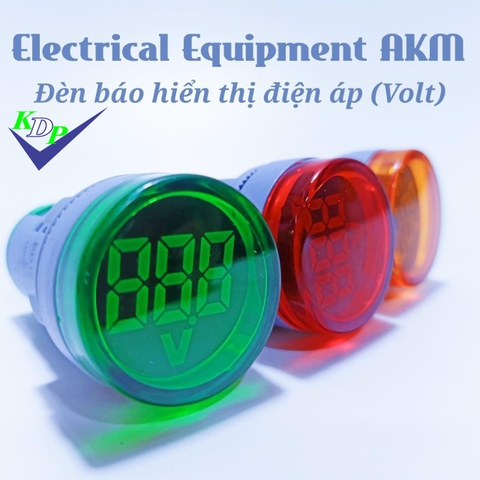 Đèn báo hiển thị vol phi 22 - 220v