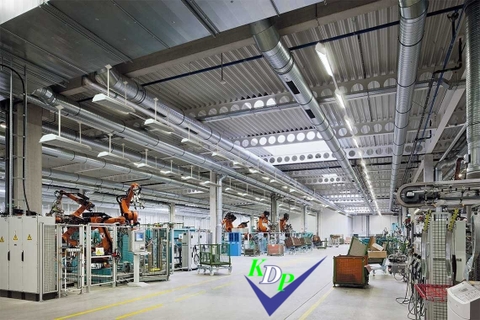 Máng đèn treo xưởng- học đường AGT