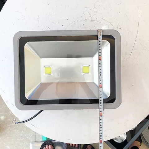 Đèn pha rọi xám ngoài trời 100W - hộp nguồn sau (2*50w)