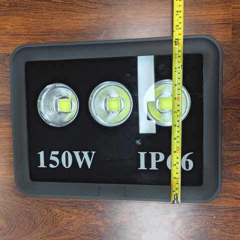 Đèn pha LED ngoài trời 150W - IP65 pha tròn (3*50w)