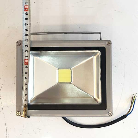 Đèn pha rọi xám ngoài trời 20W - hộp nguồn sau (1*20w)