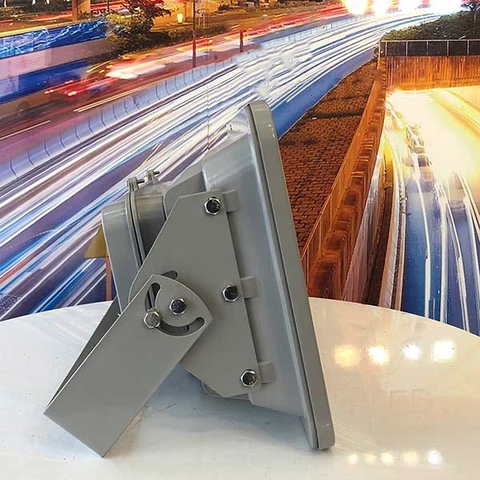 Đèn pha rọi xám ngoài trời 400W - hộp nguồn sau (8*50w)