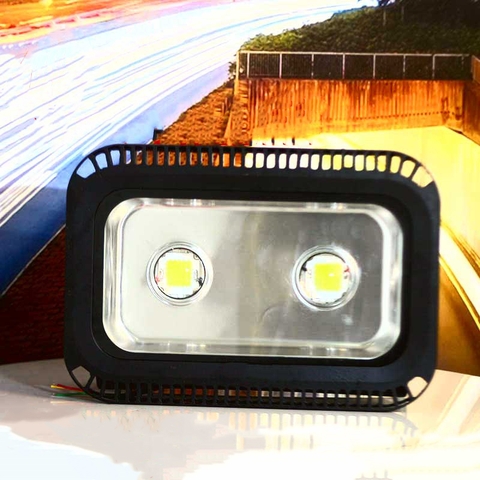 Đèn pha mắt lồi - viền 100W (2*50w)