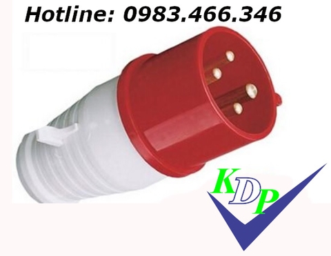 Phích công nghiệp 32A di động 4 chân MD024