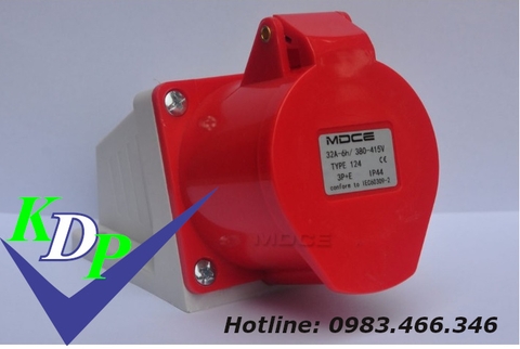 Ổ cắm ghim tường 32A 4 chân MD124