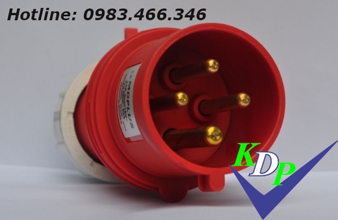 Phích cắm công nghiệp 32A 4 chân​​​​​​​ MDP024