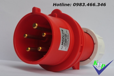 Phích cắm công nghiệp 32a 5 chấu MDP025