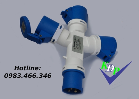 Bộ chia 3 Công nghiệp loại 16A MDP1013